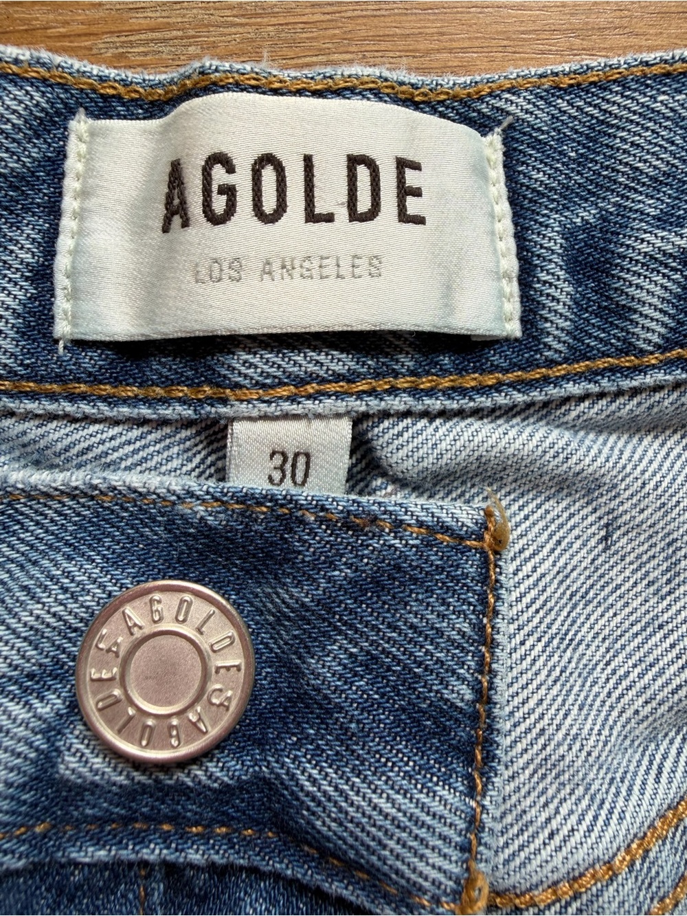 Agolde 90's Pinch Jeans size 30 - Picture 2 of 6